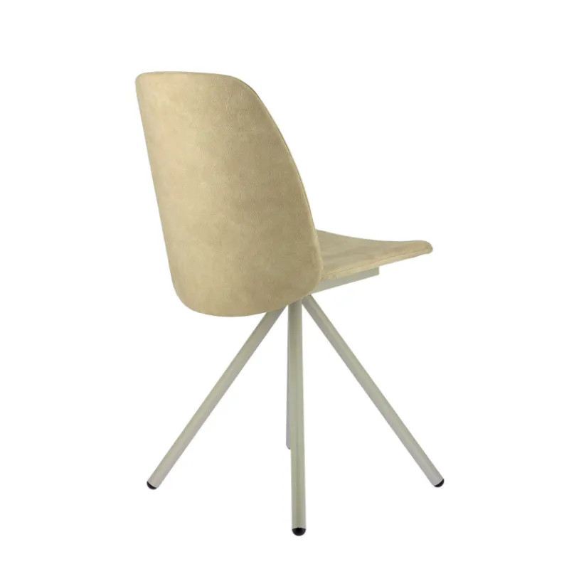 Perfecta Fiona 2 Chaise moderne en tissu et pieds métal> Chaise De Salle à Manger