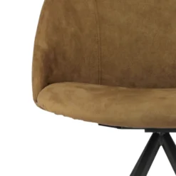 Perfecta Fixie Chaise tendance en tissu et pieds en métal><noscript><img width=