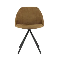 Perfecta Fixie Chaise tendance en tissu et pieds en métal><noscript><img width=