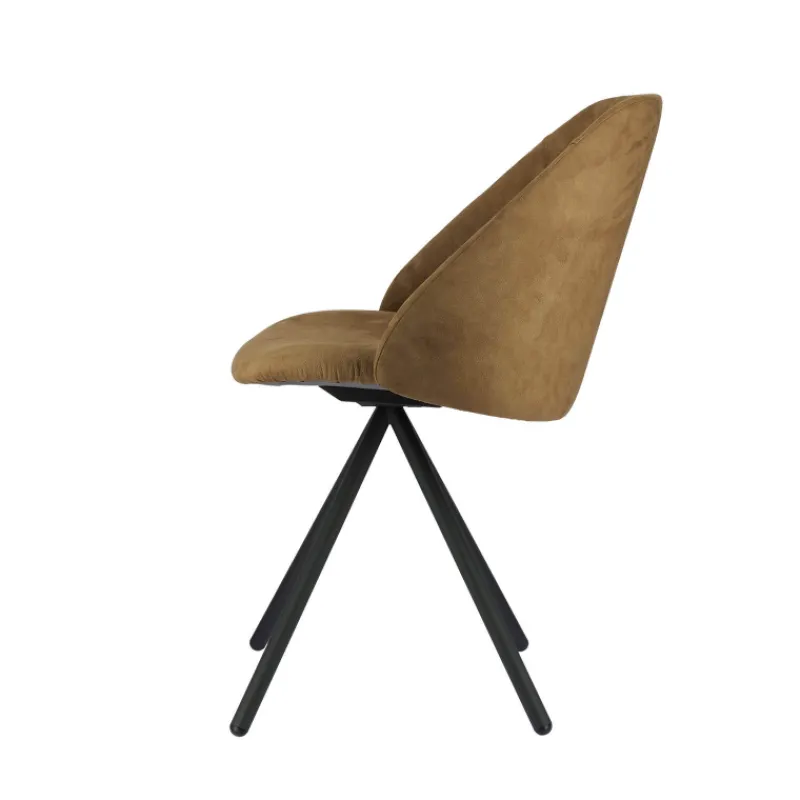 Perfecta Fixie Chaise tendance en tissu et pieds en métal> Chaise De Salle à Manger|Chaise Salon