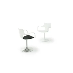 Sovet Italia Flûte Sovet® Chaise design pivotante avec accoudoirs><noscript><img width=