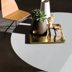 Sovet Italia Flûte Sovet® Table ronde design en verre> Table De Salle à Manger