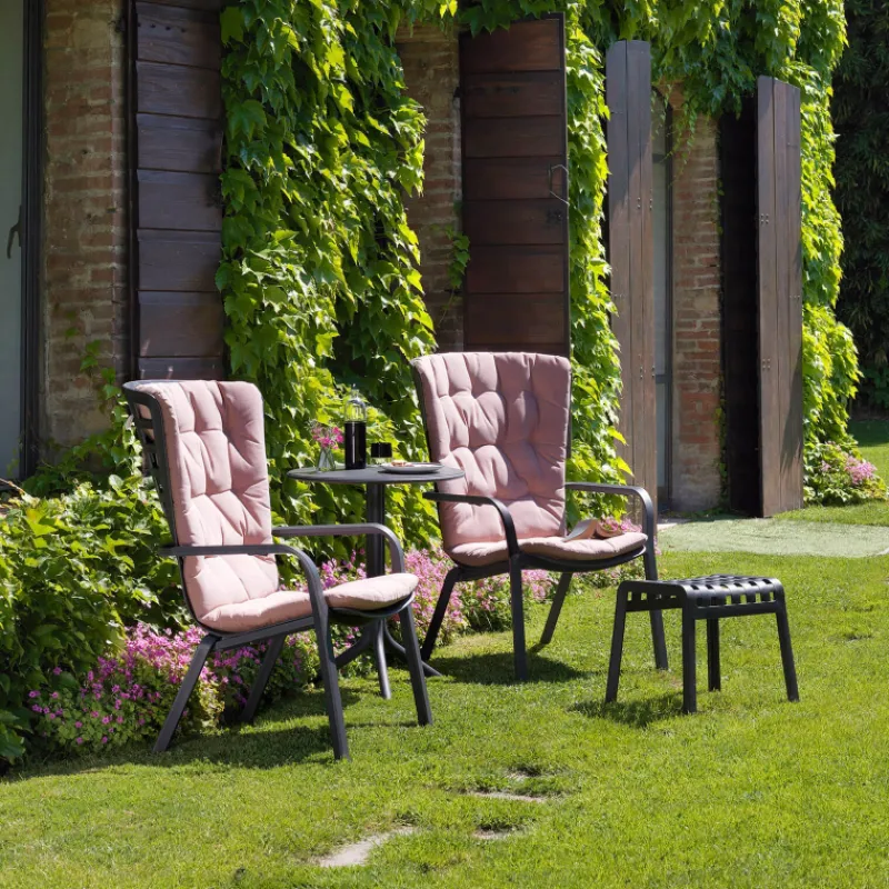 Folio Fauteuil de jardin réglable et empilable en polypropylène design> Chaise De Jardin|Fauteuil De Jardin