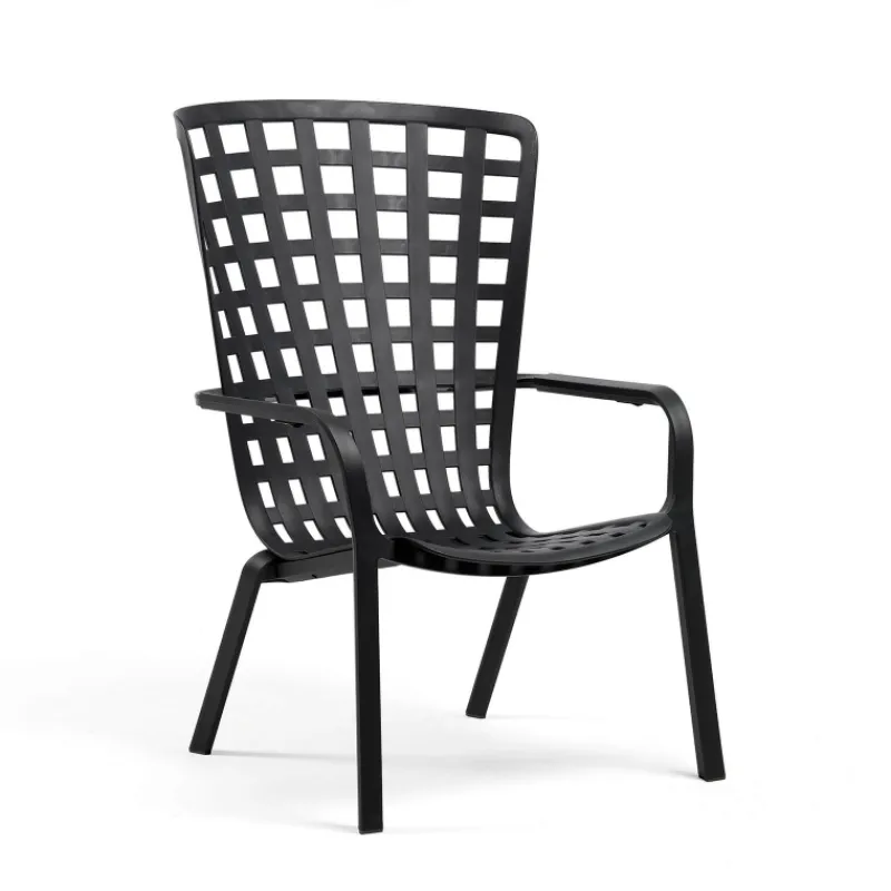 Folio Fauteuil de jardin réglable et empilable en polypropylène design> Chaise De Jardin|Fauteuil De Jardin