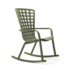 Folio Rocking chair design extérieur réglable en polypropylène><noscript><img width=