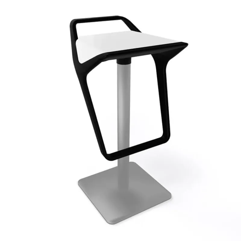 Freedom Tabouret design italien réglable en hauteur et pivotant> Tabouret Snack (assise +/- 65 Cm)|Tabouret De Bar (assise +/- 80 Cm)