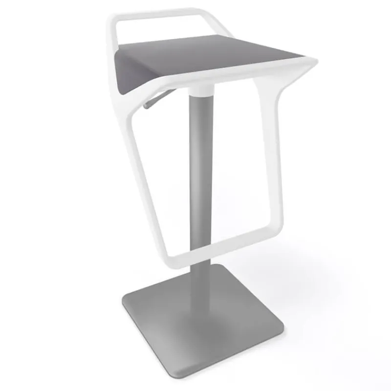 Freedom Tabouret design italien réglable en hauteur et pivotant> Tabouret Snack (assise +/- 65 Cm)|Tabouret De Bar (assise +/- 80 Cm)