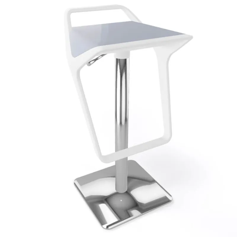 Freedom Tabouret design italien réglable en hauteur et pivotant> Tabouret Snack (assise +/- 65 Cm)|Tabouret De Bar (assise +/- 80 Cm)