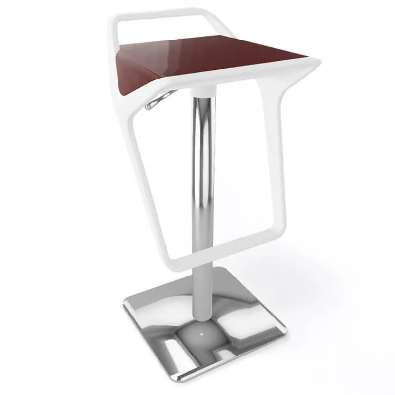 Freedom Tabouret design italien réglable en hauteur et pivotant> Tabouret Snack (assise +/- 65 Cm)|Tabouret De Bar (assise +/- 80 Cm)