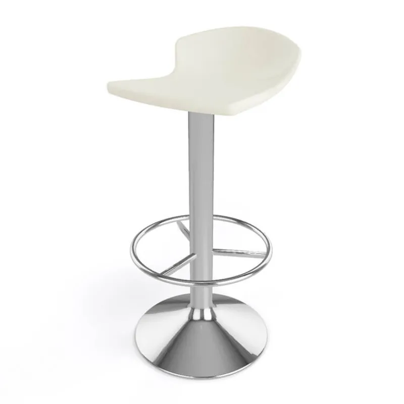 Free Tabouret bar pivotant italien en technopolymère et métal chromé> Tabouret De Bar (assise +/- 80 Cm)