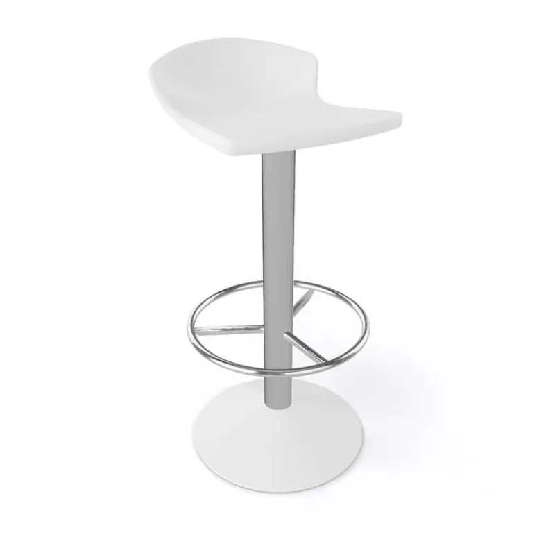 Free Tabouret bar pivotant italien en technopolymère et métal chromé> Tabouret De Bar (assise +/- 80 Cm)