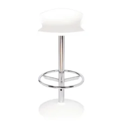 Free Tabouret bar pivotant italien en technopolymère et métal chromé><noscript><img width=