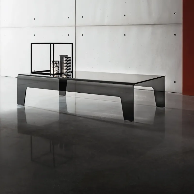 Sovet Italia Frog Sovet® Table basse design rectangulaire en verre> Table De Salon