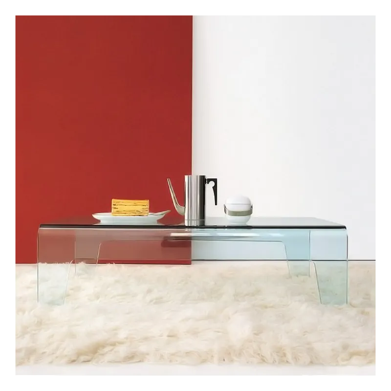 Sovet Italia Frog Sovet® Table basse design rectangulaire en verre> Table De Salon