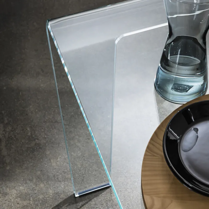 Sovet Italia Frog Sovet® Table design rectangulaire ou carrée en verre> Table De Salle à Manger