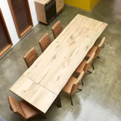 Couture Fusion Table design style industriel extensible pieds en épingle><noscript><img width=
