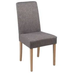 Mobitec Gaby ® Chaise de salle à manger en tissu et bois massif> Chaise De Salle à Manger|Chaise Salon
