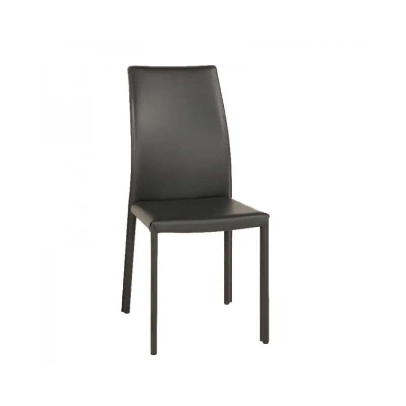Airnova Giada Chaise de salle à manger en croûte de cuir> Chaise De Salle à Manger