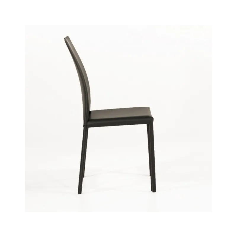 Airnova Giada Chaise de salle à manger en croûte de cuir> Chaise De Salle à Manger