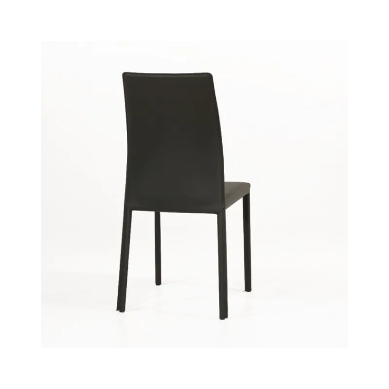 Airnova Giada Chaise de salle à manger en croûte de cuir> Chaise De Salle à Manger