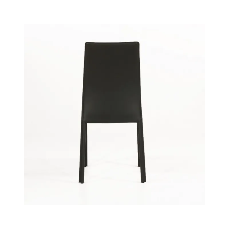 Airnova Giada Chaise de salle à manger en croûte de cuir> Chaise De Salle à Manger