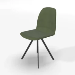 Perfecta Girona Chaise pivotante en tissu> Chaise De Salle à Manger|Chaise De Bureau