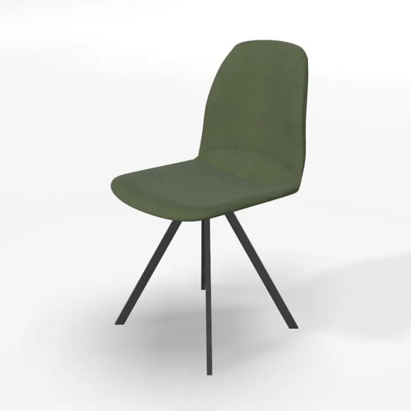 Perfecta Girona Chaise pivotante en tissu> Chaise De Salle à Manger|Chaise De Bureau