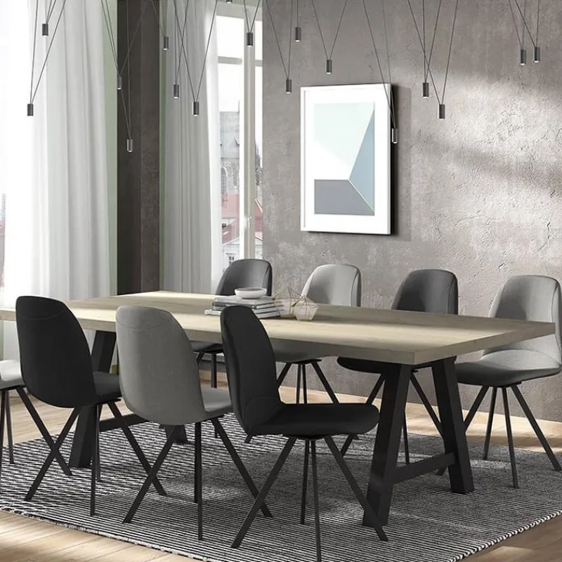 Perfecta Girona Chaise pivotante en tissu> Chaise De Salle à Manger|Chaise De Bureau