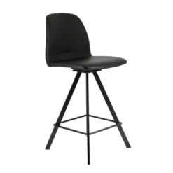 Perfecta Girona Tabouret snack pivotant moderne en simili> Tabouret Snack (assise +/- 65 Cm)|Tabouret De Bar (assise +/- 80 Cm)