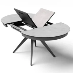 Cancio Globo Table ovale moderne extensible en Dekton><noscript><img width=