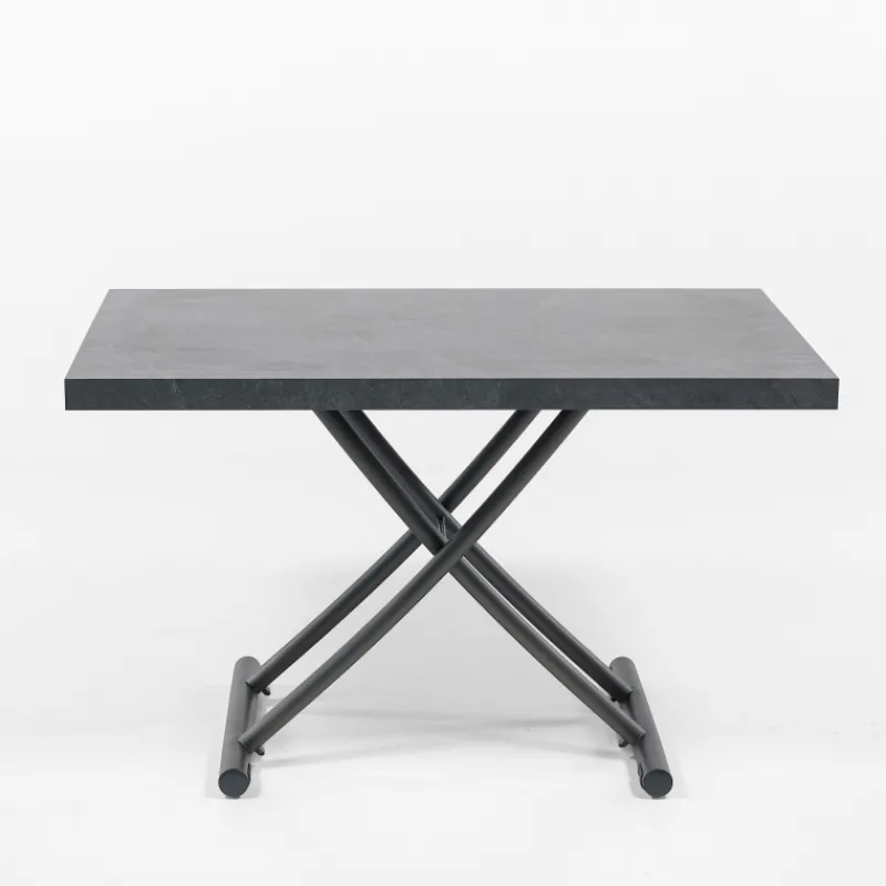 Altacom Géniale Table basse relevable petit espace en mélaminé> Table De Salon|Table Pour Petit Espace