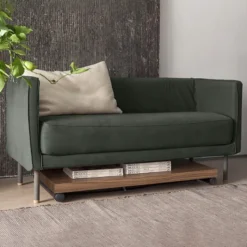 Altacom Géniale Table basse relevable petit espace en mélaminé><noscript><img width=