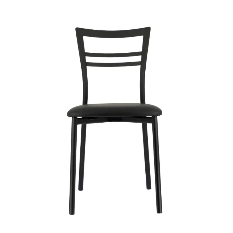 Go 1419 Chaise de cuisine rembourrée en synthétique et métal> Chaise De Cuisine