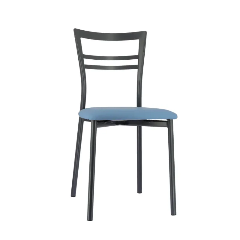 Go 1419 Chaise de cuisine rembourrée en synthétique et métal> Chaise De Cuisine