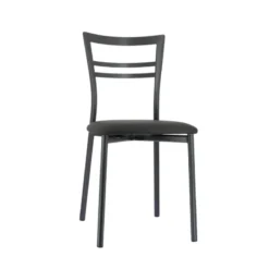Go 1419 Chaise de cuisine rembourrée en synthétique et métal><noscript><img width=