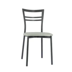 Go 1419 Chaise de cuisine rembourrée en synthétique et métal><noscript><img width=