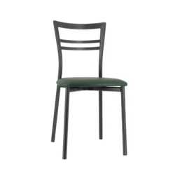Go 1419 Chaise de cuisine rembourrée en synthétique et métal><noscript><img width=