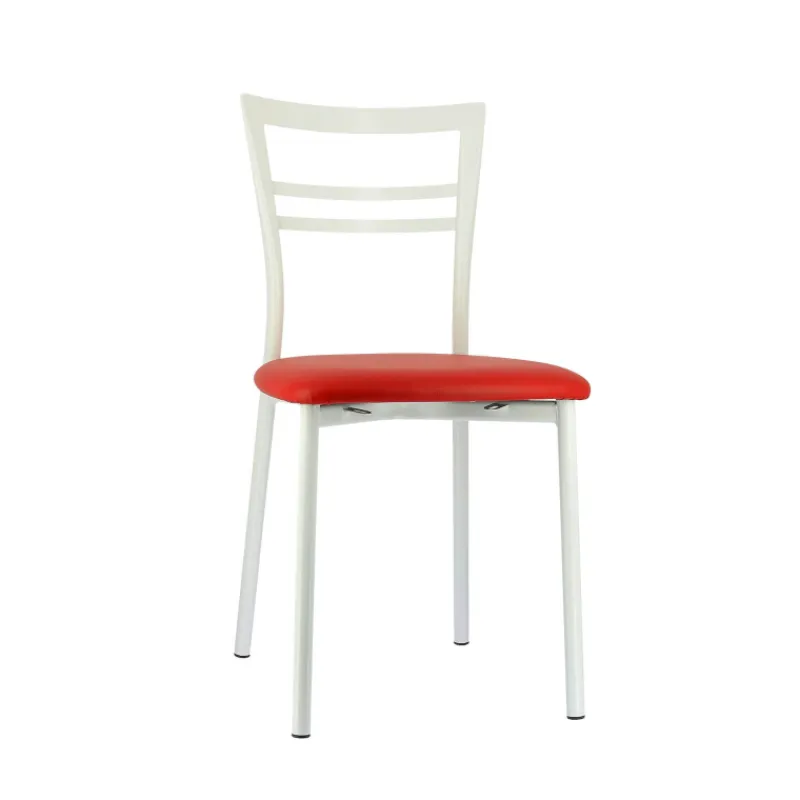 Go 1419 Chaise de cuisine rembourrée en synthétique et métal> Chaise De Cuisine