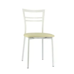 Go 1419 Chaise de cuisine rembourrée en synthétique et métal><noscript><img width=