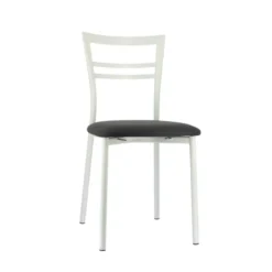 Go 1419 Chaise de cuisine rembourrée en synthétique et métal><noscript><img width=