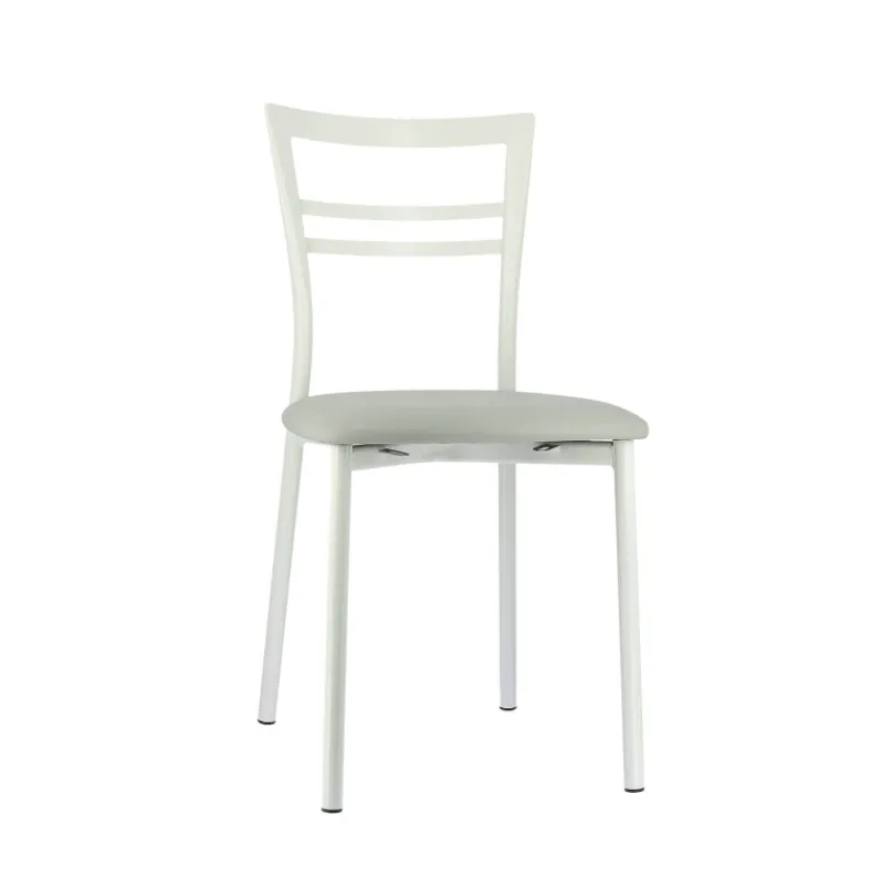 Go 1419 Chaise de cuisine rembourrée en synthétique et métal> Chaise De Cuisine