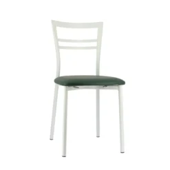 Go 1419 Chaise de cuisine rembourrée en synthétique et métal><noscript><img width=