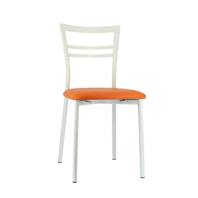 Go 1419 Chaise de cuisine rembourrée en synthétique et métal> Chaise De Cuisine