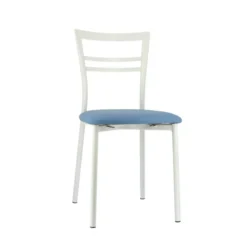 Go 1419 Chaise de cuisine rembourrée en synthétique et métal><noscript><img width=