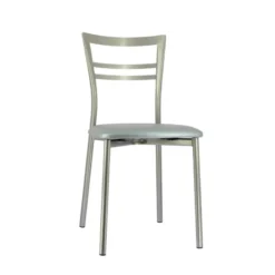 Go 1419 Chaise de cuisine rembourrée en synthétique et métal><noscript><img width=