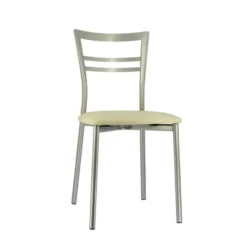Go 1419 Chaise de cuisine rembourrée en synthétique et métal><noscript><img width=