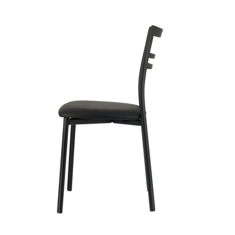 Go 1419 Chaise de cuisine rembourrée en synthétique et métal> Chaise De Cuisine