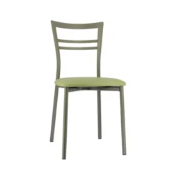 Go 1419 Chaise de cuisine rembourrée en synthétique et métal><noscript><img width=