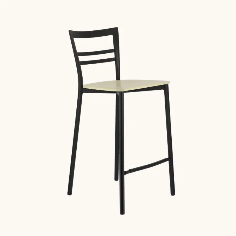 Go Clip Connubia® Tabouret snack contemporain en métal et multiplis bois> Tabouret Snack (assise +/- 65 Cm)|Tabouret De Bar (assise +/- 80 Cm)