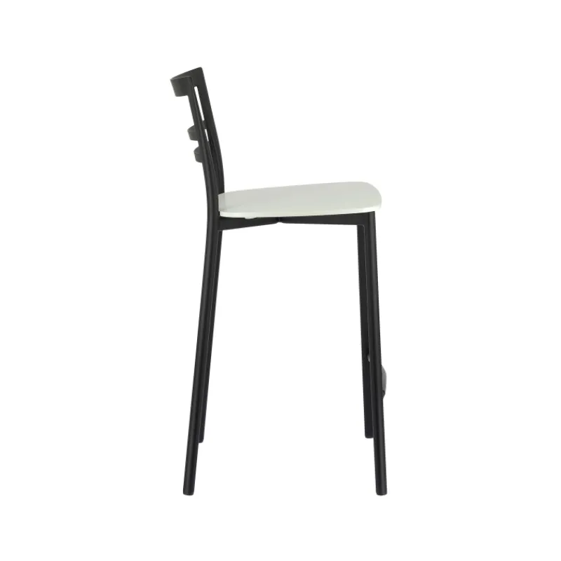 Go Clip Connubia® Tabouret snack contemporain en métal et multiplis bois> Tabouret Snack (assise +/- 65 Cm)|Tabouret De Bar (assise +/- 80 Cm)